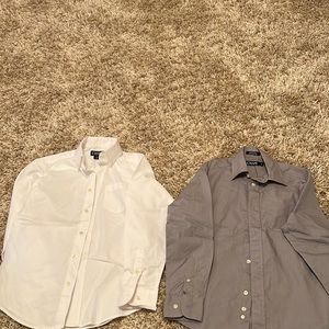 Boys chaps size 8 dress shirt